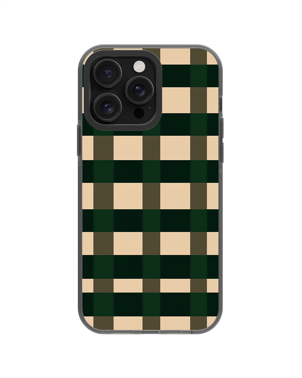 Latest 3rd-Generation Pop Tough Matte Checks iPhone Case (MagSafe-Compatible) [Back Cover Only]