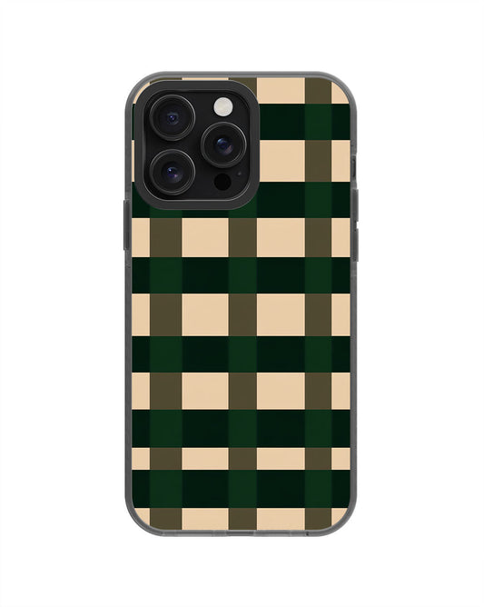 Latest 3rd-Generation Pop Tough Matte Checks iPhone Case (MagSafe-Compatible) [Back Cover Only]