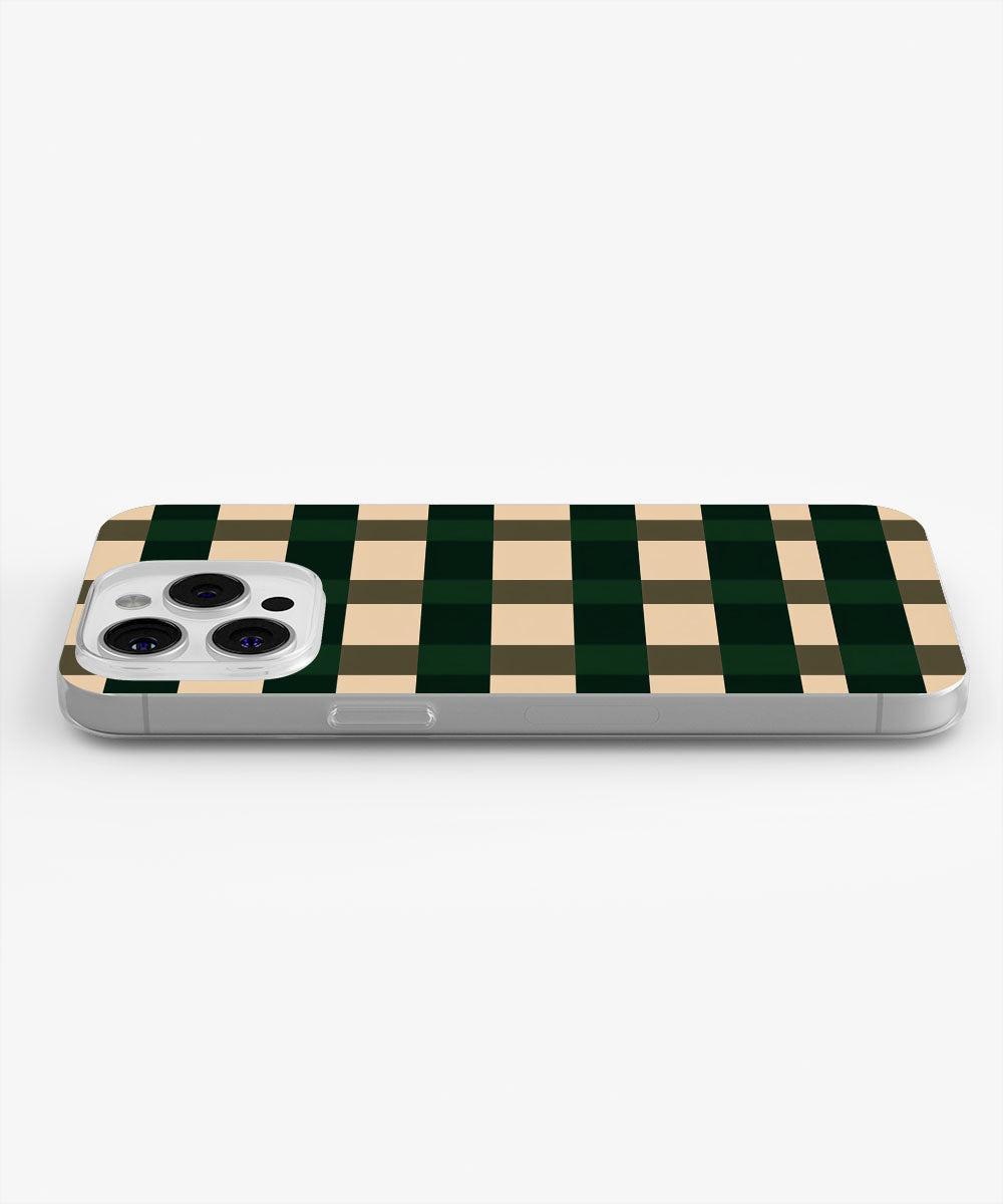 Latest 3rd-Generation Crystal Tough Glossy Checks iPhone Case (MagSafe-Compatible)