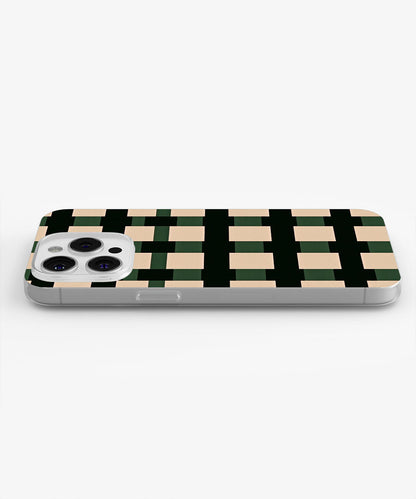 Latest 3rd-Generation Crystal Tough Glossy Checks iPhone Case (MagSafe-Compatible)