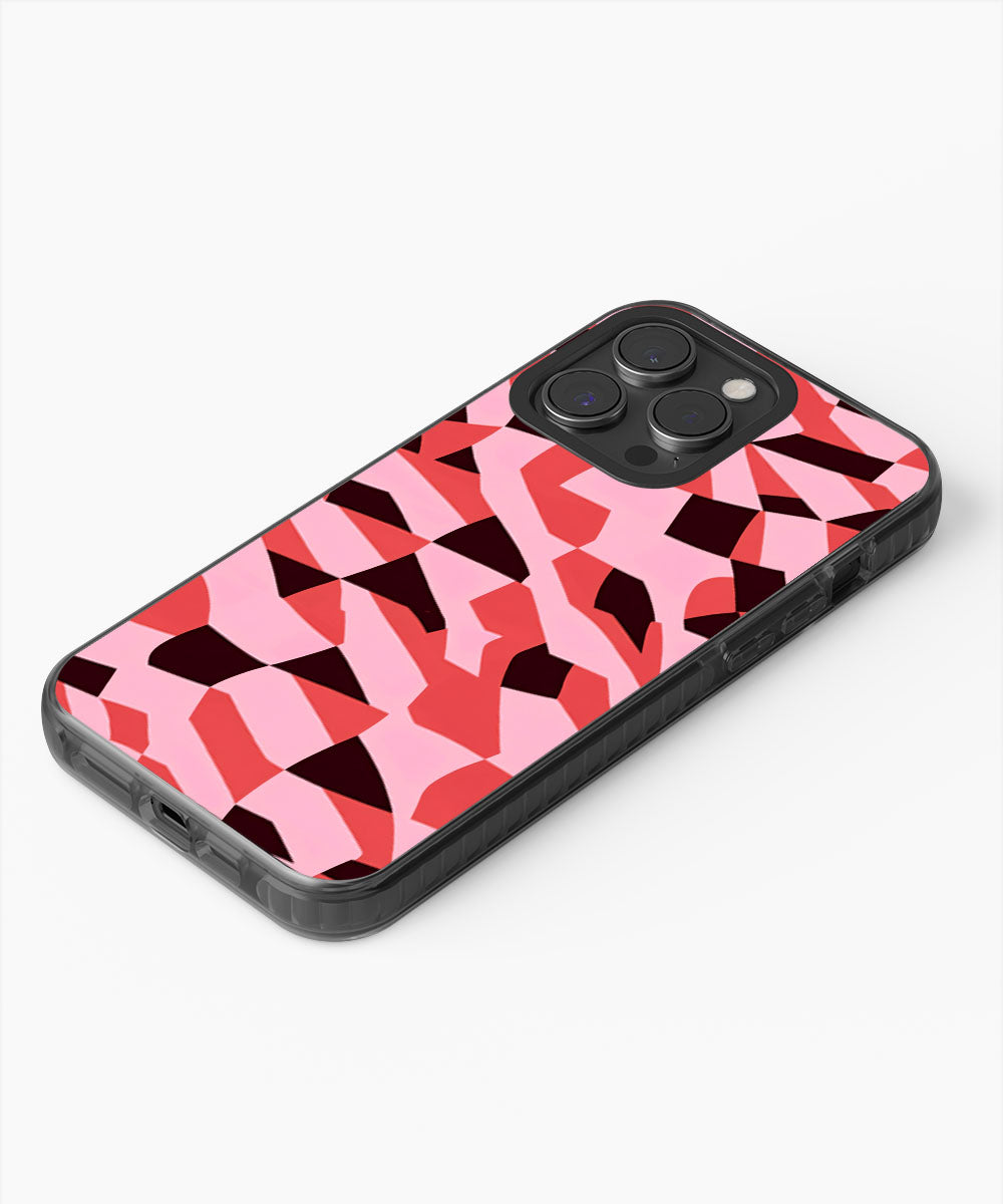 Latest 3rd-Generation Pop Tough Matte Checks iPhone Case (MagSafe-Compatible)