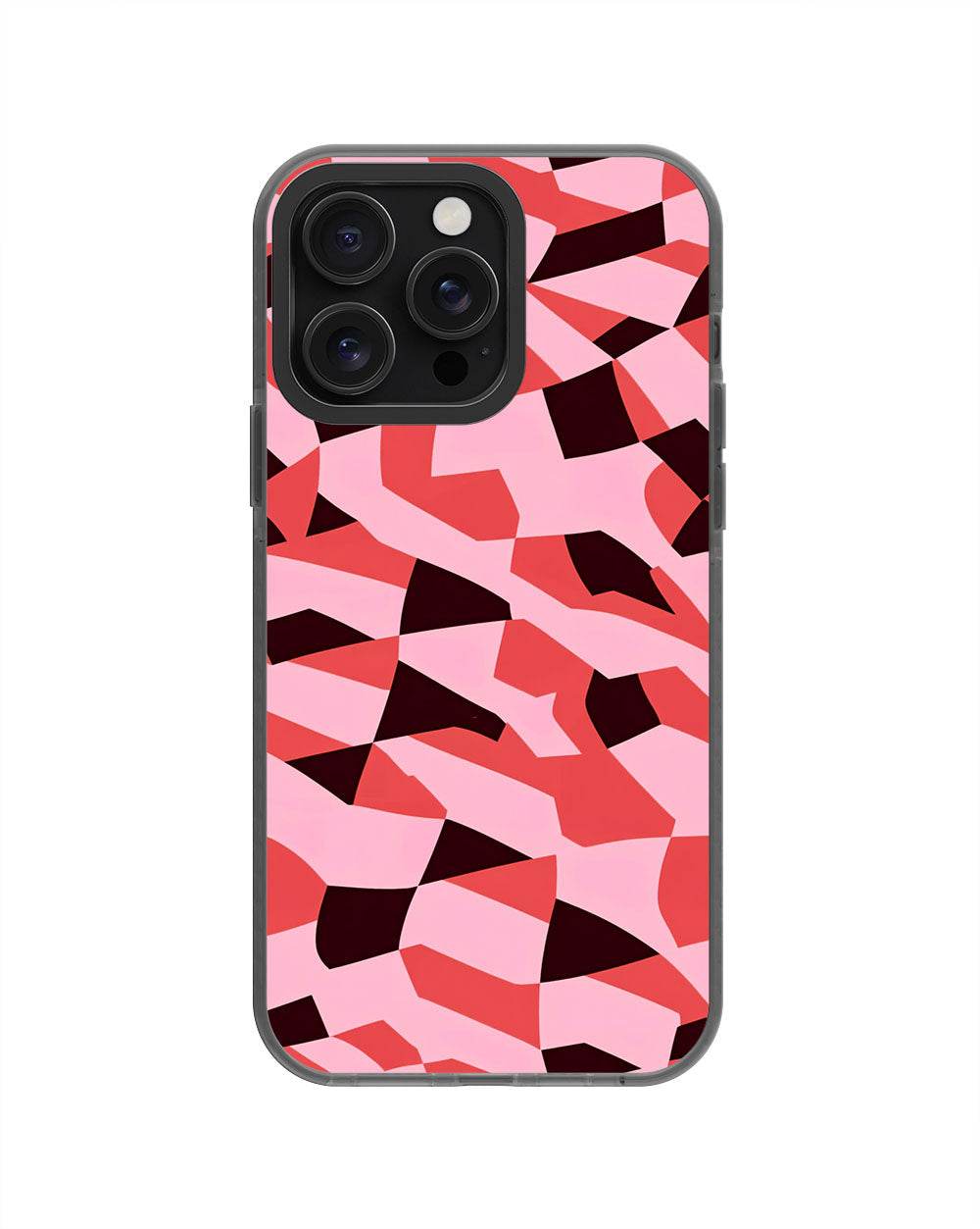 Latest 3rd-Generation Pop Tough Matte Checks iPhone Case (MagSafe-Compatible) [Back Cover Only]