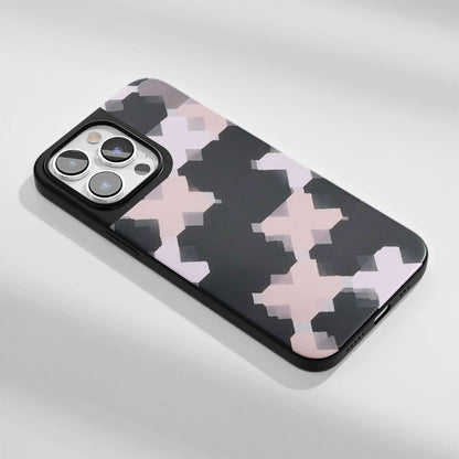 Industry-Level Tough Matte Checks iPhone Case