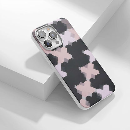 Latest 3rd-Generation Crystal Tough Glossy Checks iPhone Case