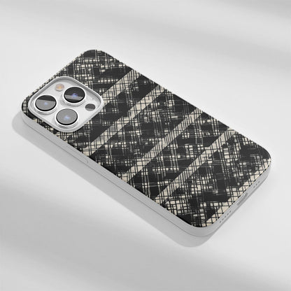 Latest 3rd-Generation Crystal Tough Glossy Checks iPhone Case