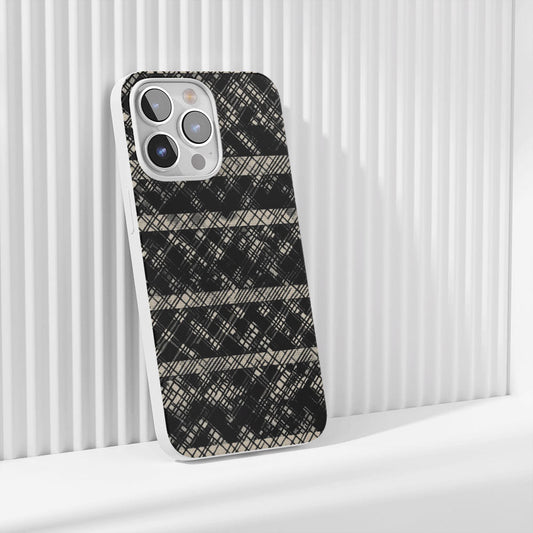 Latest 3rd-Generation Crystal Tough Glossy Checks iPhone Case