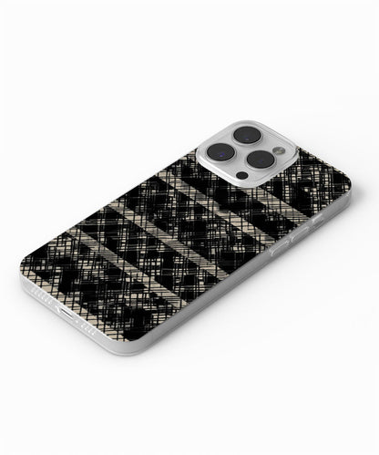 Latest 3rd-Generation Crystal Tough Glossy Checks iPhone Case (MagSafe-Compatible)
