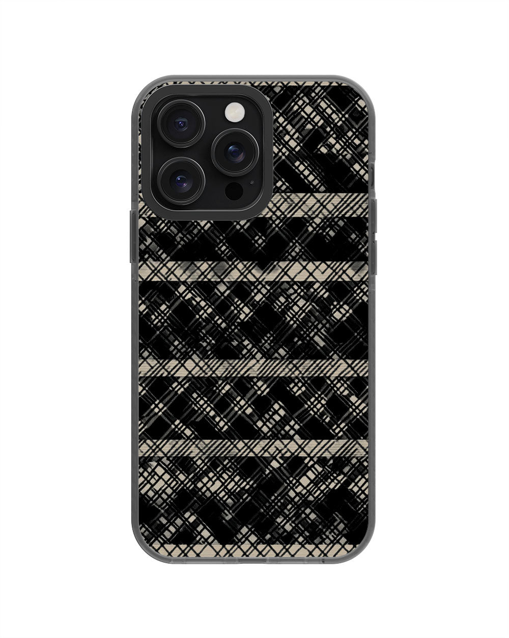 Latest 3rd-Generation Pop Tough Matte Checks iPhone Case (MagSafe-Compatible) [Back Cover Only]