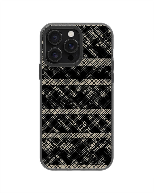 Latest 3rd-Generation Pop Tough Matte Checks iPhone Case (MagSafe-Compatible) [Back Cover Only]