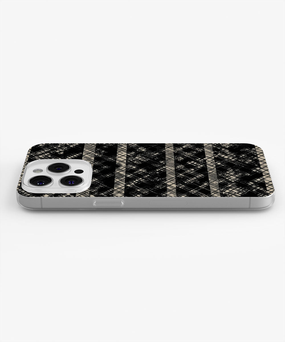 Latest 3rd-Generation Crystal Tough Glossy Checks iPhone Case (MagSafe-Compatible)