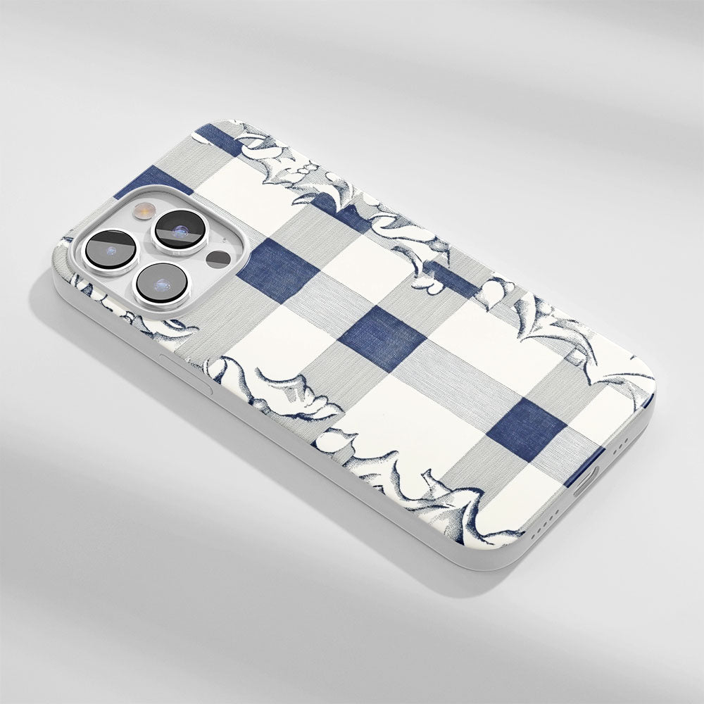 Latest 3rd-Generation Crystal Tough Glossy Checks iPhone Case