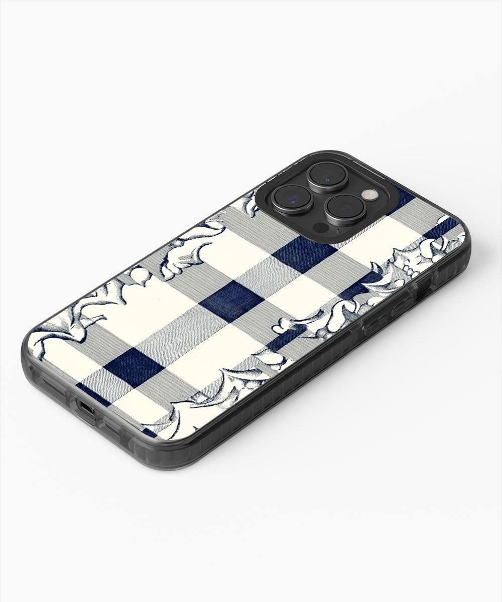 Latest 3rd-Generation Pop Tough Matte Checks iPhone Case (MagSafe-Compatible)