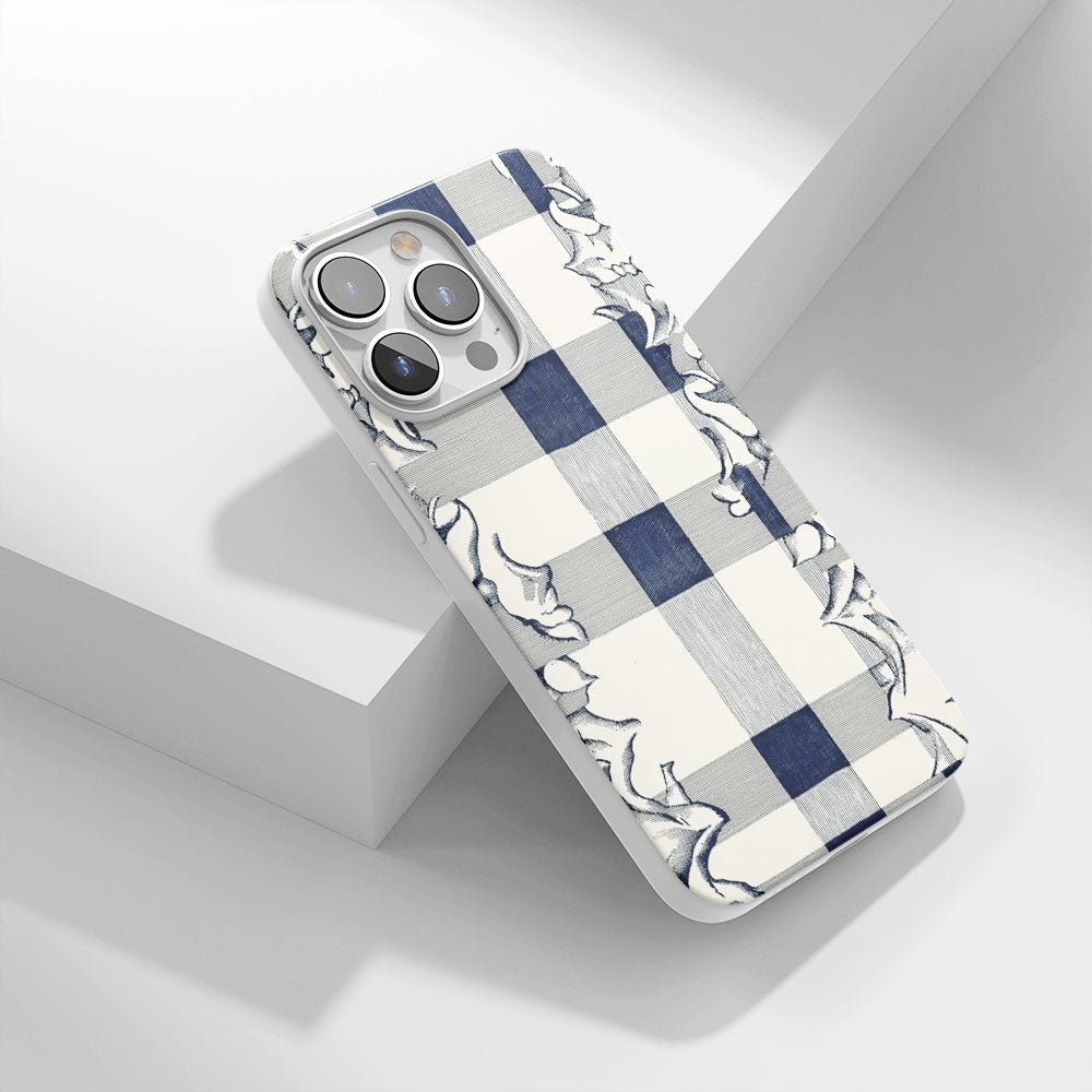 Latest 3rd-Generation Crystal Tough Glossy Checks iPhone Case