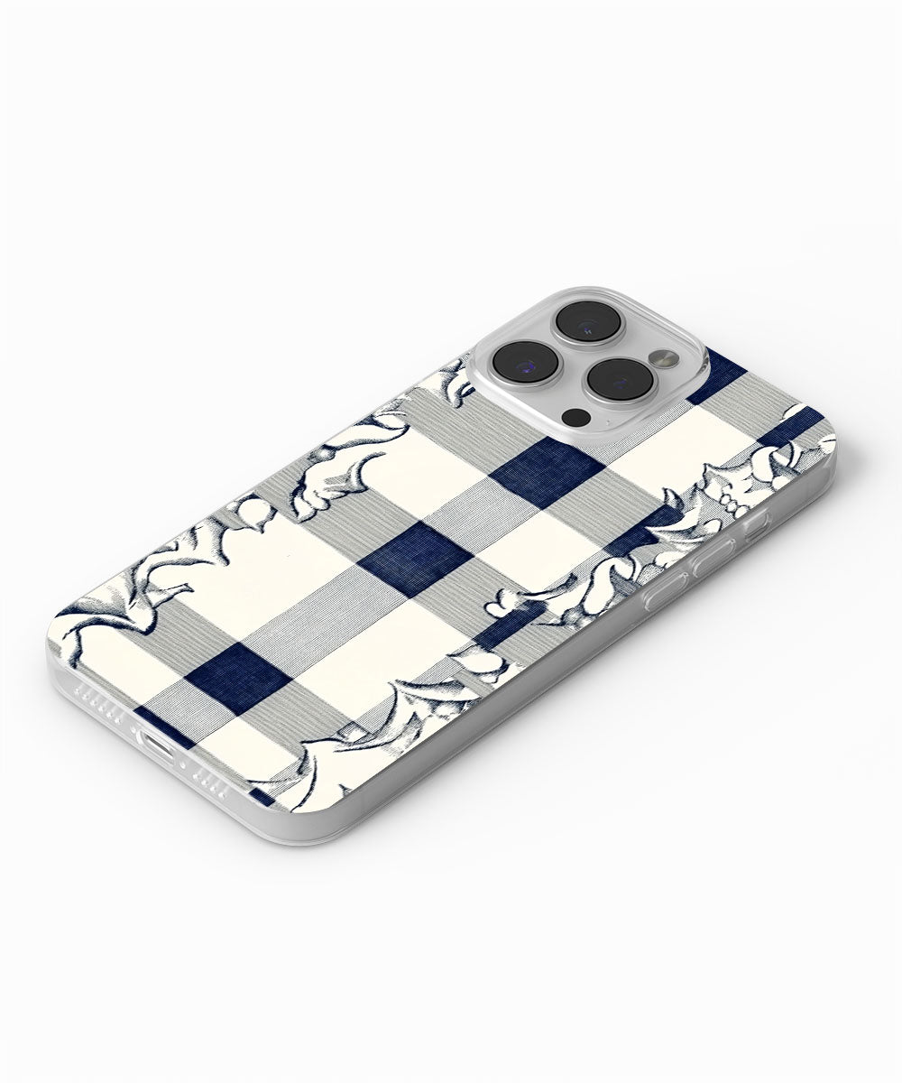 Latest 3rd-Generation Crystal Tough Glossy Checks iPhone Case (MagSafe-Compatible)