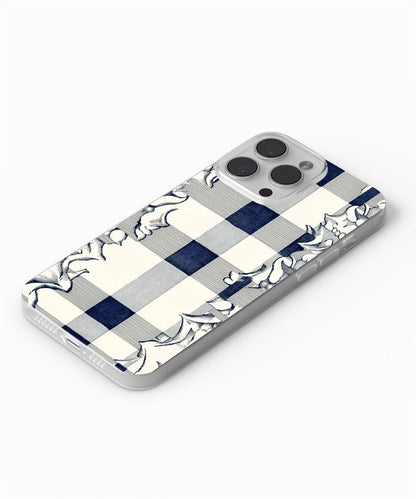 Latest 3rd-Generation Crystal Tough Glossy Checks iPhone Case (MagSafe-Compatible)