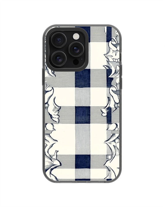 Latest 3rd-Generation Pop Tough Matte Checks iPhone Case (MagSafe-Compatible) [Back Cover Only]