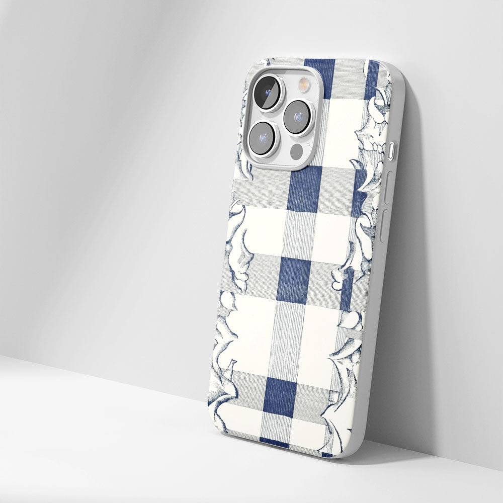 Latest 3rd-Generation Crystal Tough Glossy Checks iPhone Case