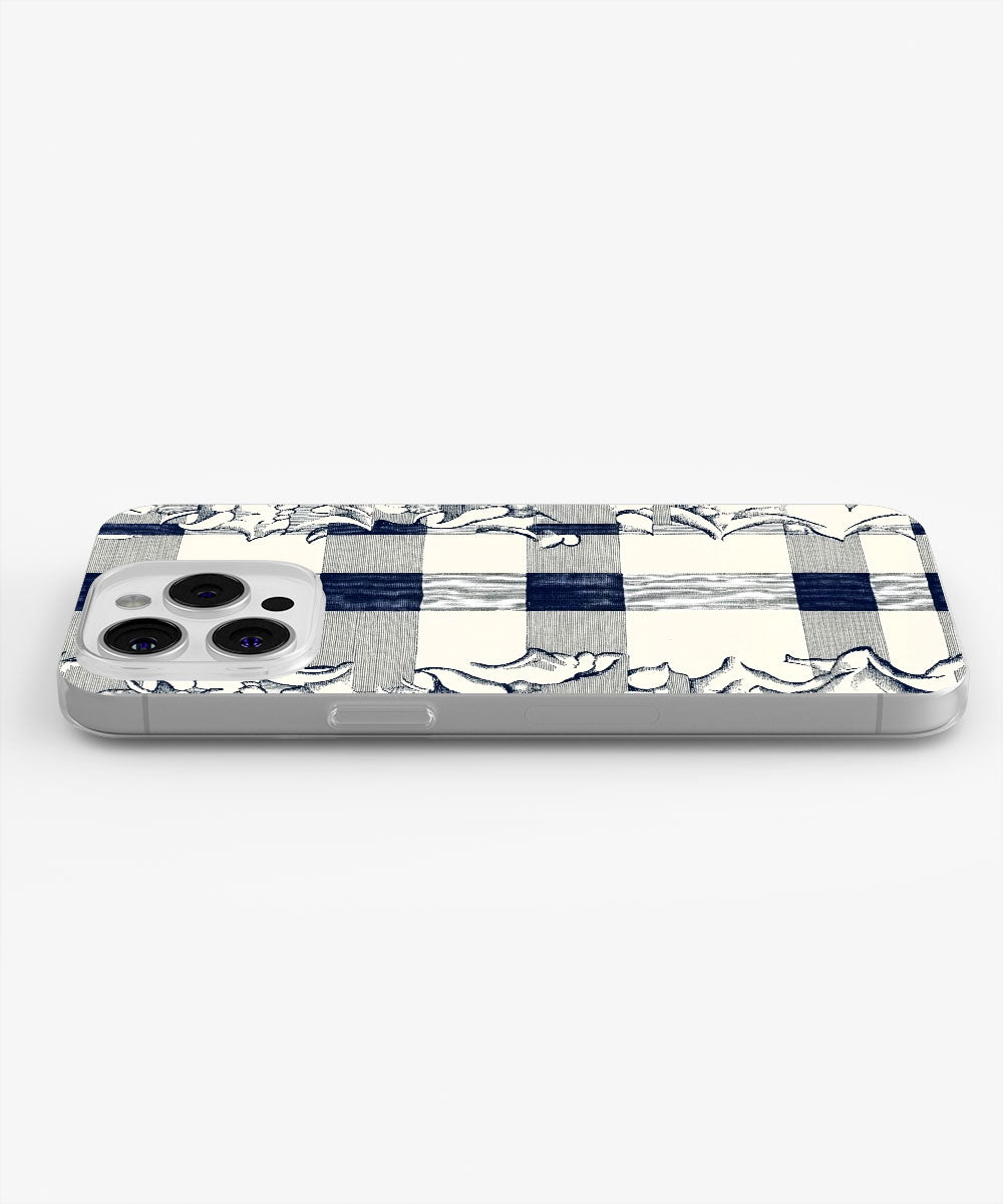 Latest 3rd-Generation Crystal Tough Glossy Checks iPhone Case (MagSafe-Compatible)
