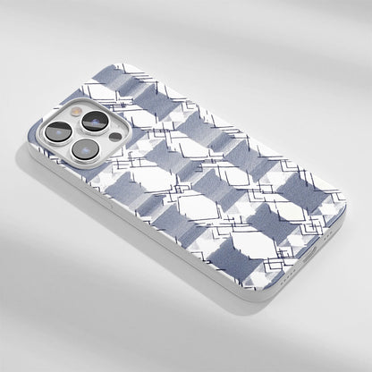 Latest 3rd-Generation Crystal Tough Glossy Checks iPhone Case