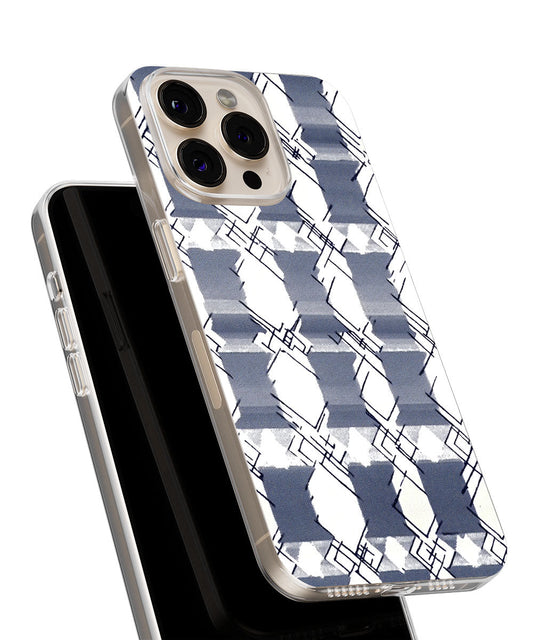 Latest 3rd-Generation Crystal Tough Glossy Checks iPhone Case (MagSafe-Compatible)