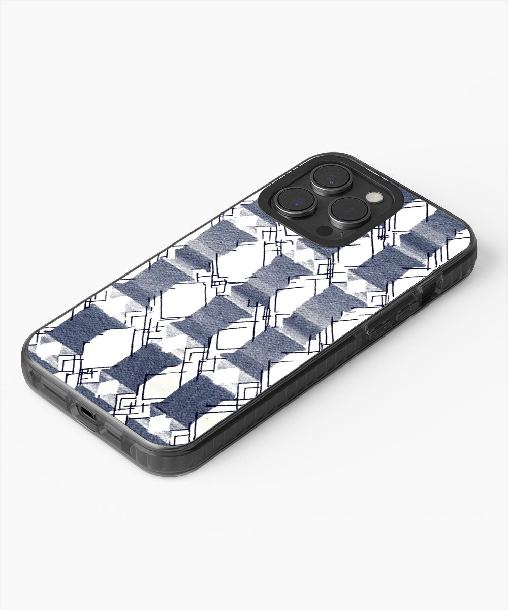 Latest 3rd-Generation Pop Tough Matte Checks iPhone Case (MagSafe-Compatible)