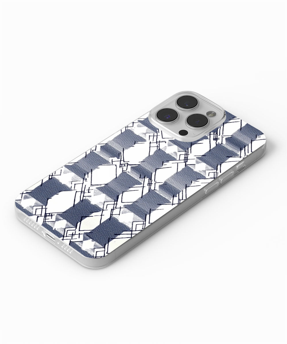 Latest 3rd-Generation Crystal Tough Glossy Checks iPhone Case (MagSafe-Compatible)