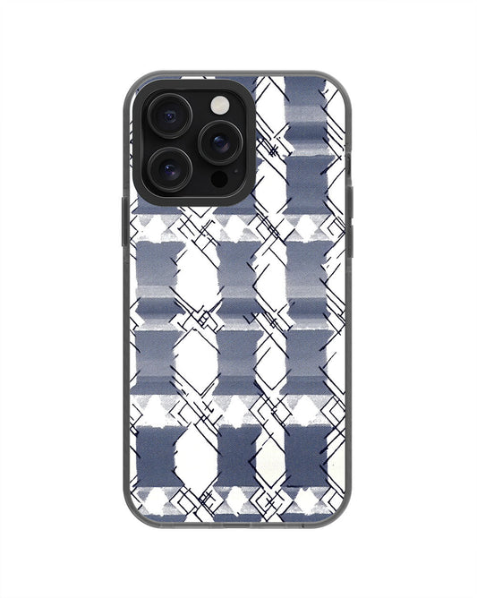 Latest 3rd-Generation Pop Tough Matte Checks iPhone Case (MagSafe-Compatible) [Back Cover Only]