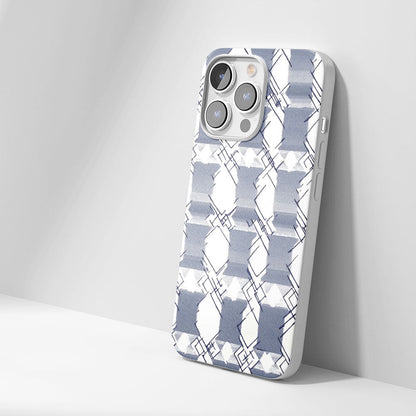 Latest 3rd-Generation Crystal Tough Glossy Checks iPhone Case