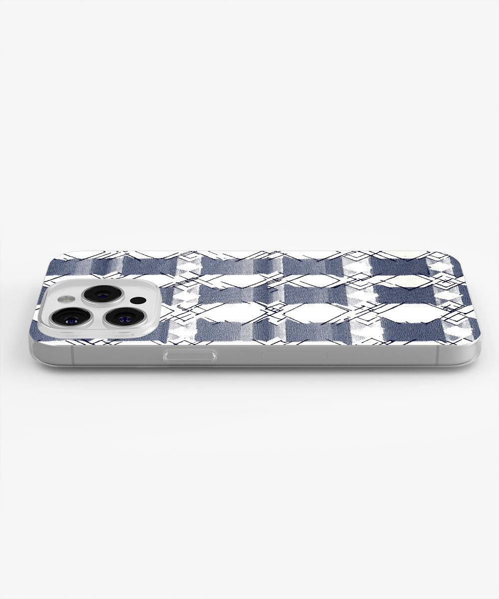 Latest 3rd-Generation Crystal Tough Glossy Checks iPhone Case (MagSafe-Compatible)