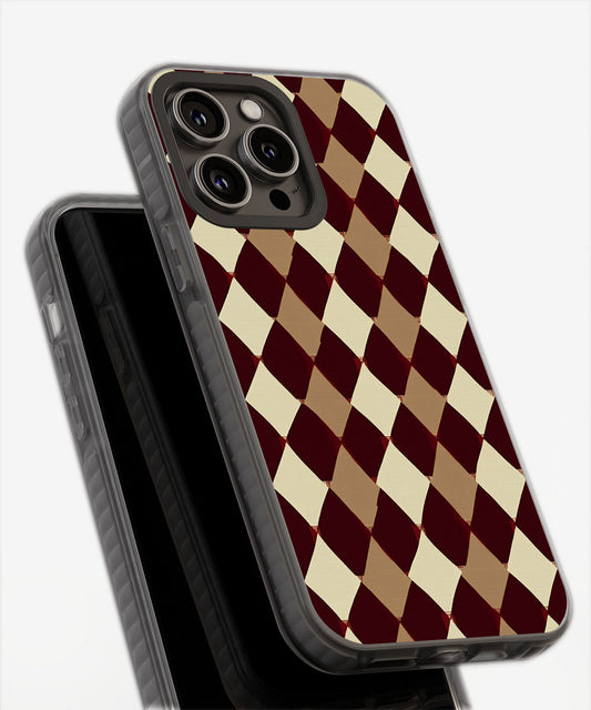Latest 3rd-Generation Pop Tough Matte Checks iPhone Case (MagSafe-Compatible)