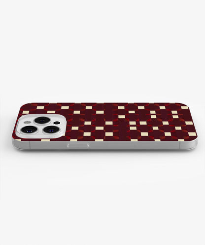 Latest 3rd-Generation Crystal Tough Glossy Checks iPhone Case (MagSafe-Compatible)