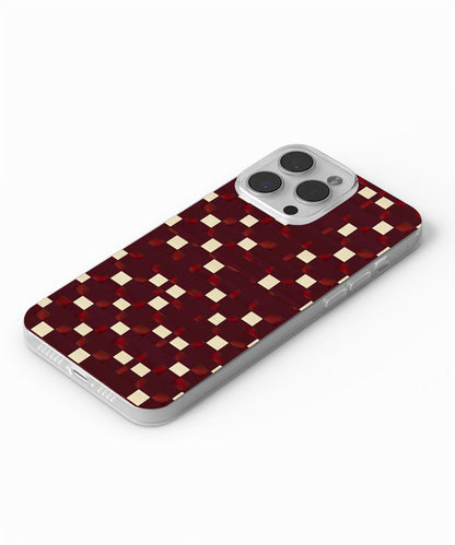 Latest 3rd-Generation Crystal Tough Glossy Checks iPhone Case (MagSafe-Compatible)