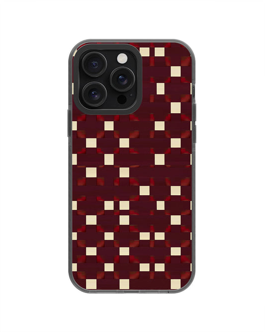 Latest 3rd-Generation Pop Tough Matte Checks iPhone Case (MagSafe-Compatible) [Back Cover Only]