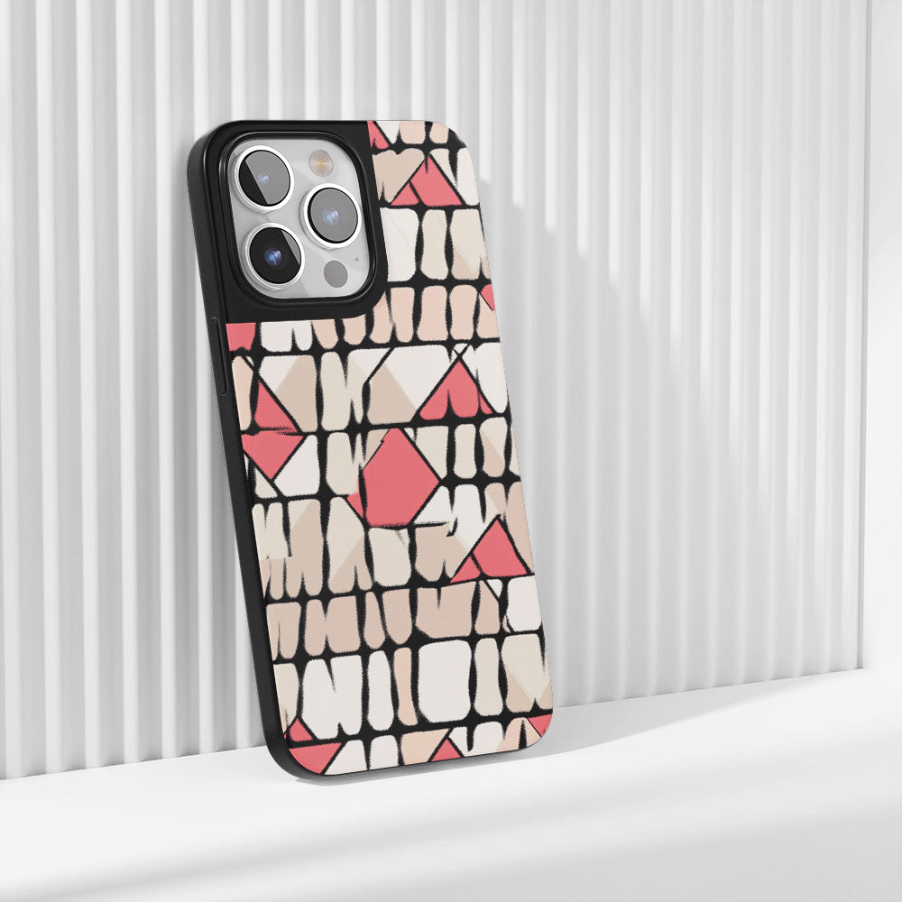 Industry-Level Tough Matte Checks iPhone Case