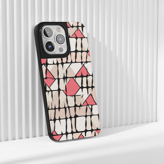 Industry-Level Tough Matte Checks iPhone Case