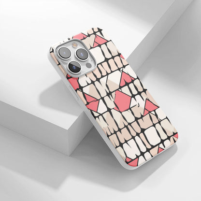 Latest 3rd-Generation Crystal Tough Glossy Checks iPhone Case