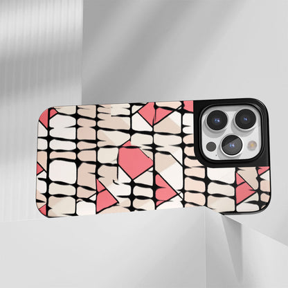 Industry-Level Tough Matte Checks iPhone Case