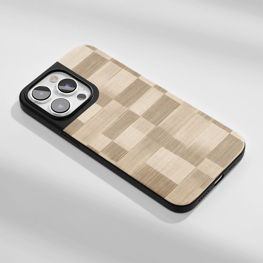 Industry-Level Tough Matte Checks iPhone Case