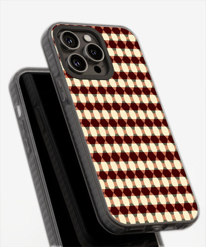 Latest 3rd-Generation Pop Tough Matte Checks iPhone Case (MagSafe-Compatible)