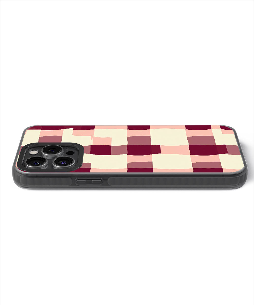 Latest 3rd-Generation Pop Tough Matte Checks iPhone Case (MagSafe-Compatible)