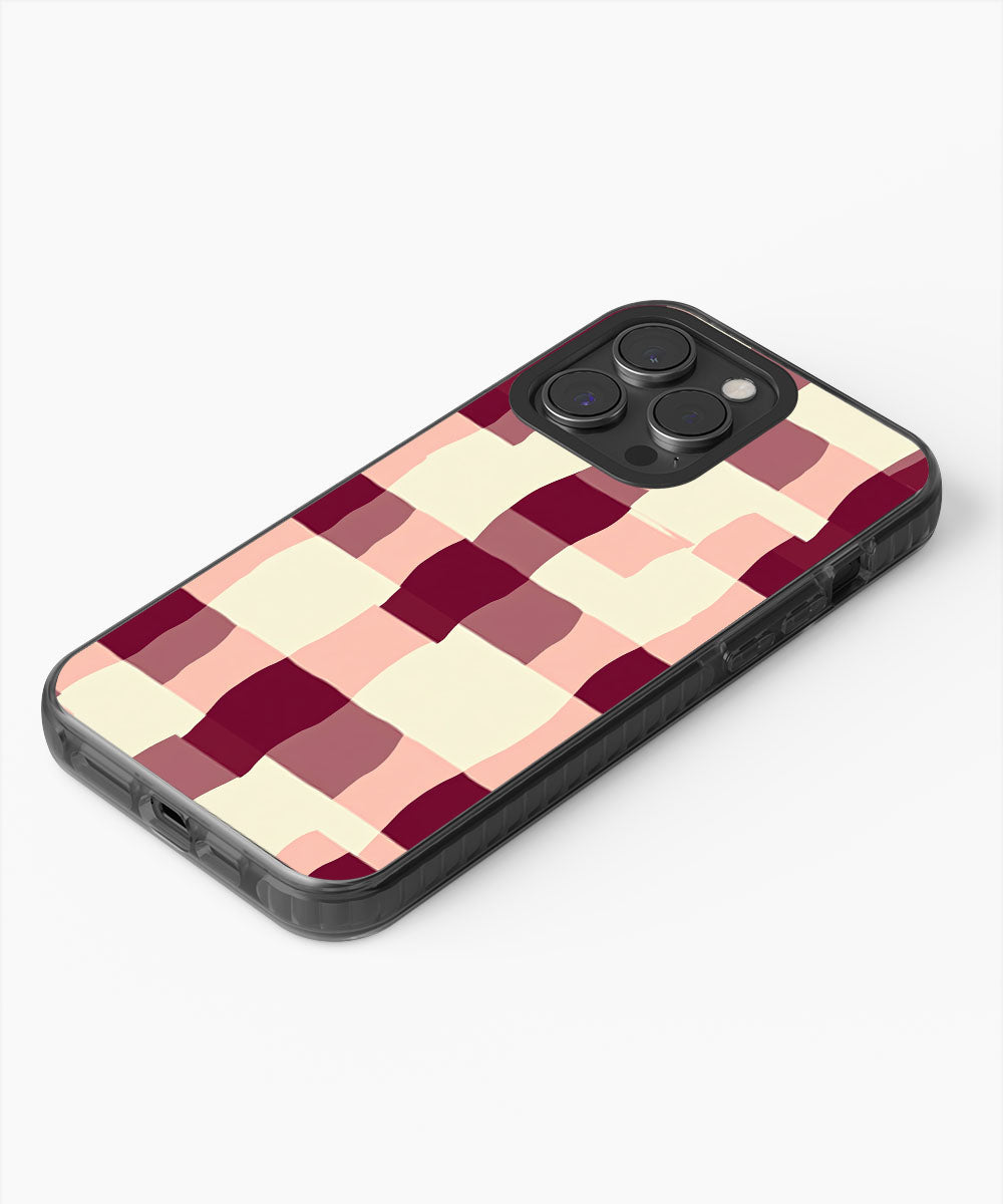 Latest 3rd-Generation Pop Tough Matte Checks iPhone Case (MagSafe-Compatible)