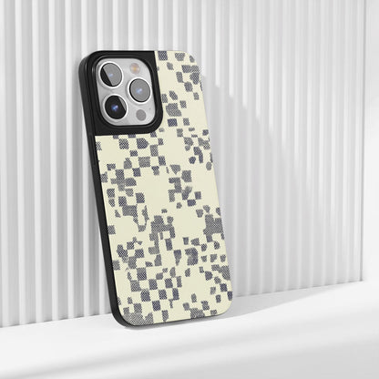 Industry-Level Tough Matte Checks iPhone Case