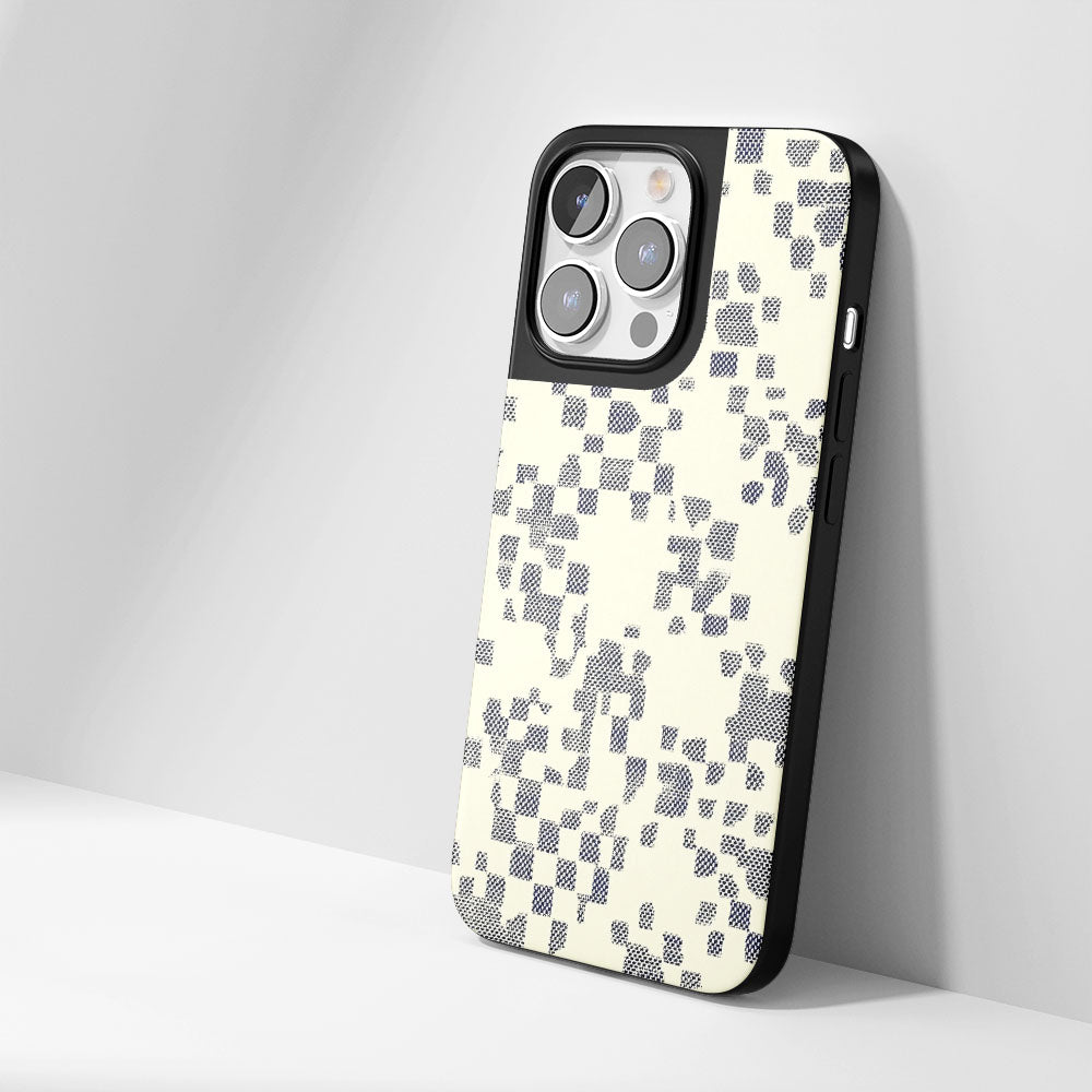 Industry-Level Tough Matte Checks iPhone Case