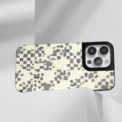 Industry-Level Tough Matte Checks iPhone Case