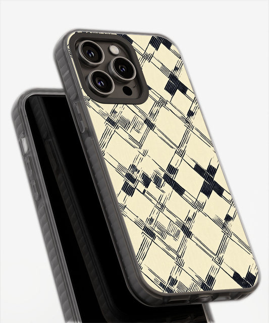 Latest 3rd-Generation Pop Tough Matte Checks iPhone Case (MagSafe-Compatible)