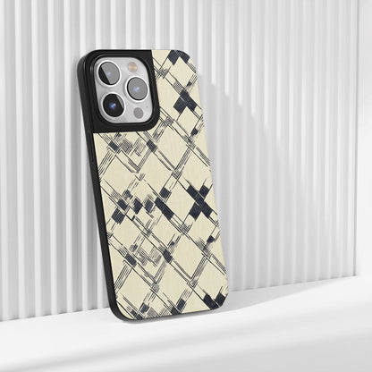 Industry-Level Tough Matte Checks iPhone Case