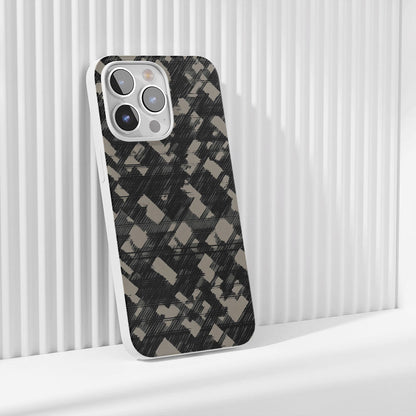 Latest 3rd-Generation Crystal Tough Glossy Checks iPhone Case