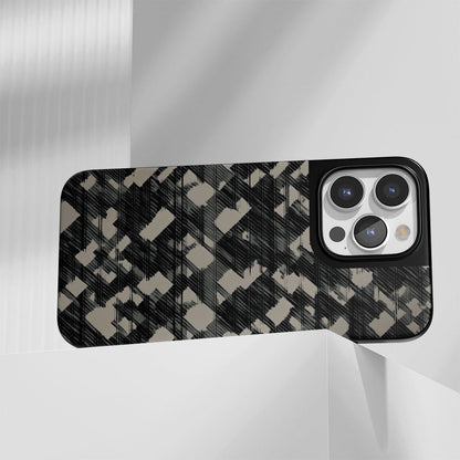 Industry-Level Tough Matte Checks iPhone Case