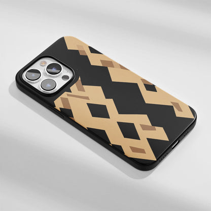 Industry-Level Tough Matte Checks iPhone Case