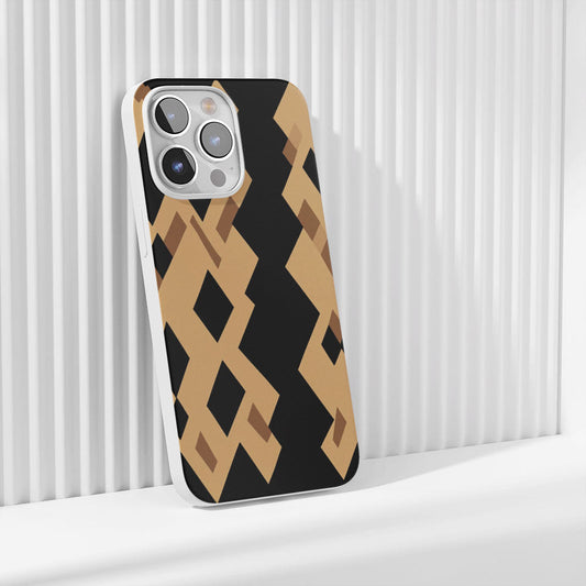 Latest 3rd-Generation Crystal Tough Glossy Checks iPhone Case